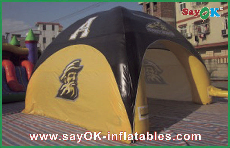 Outdoor Lighting Inflatable Giant Dome Tent Damp Proof For Camping