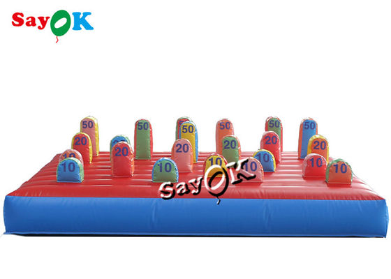 3m 10ft アウトドアカーニバル ローゴ印刷付き 充気リングトスゲーム