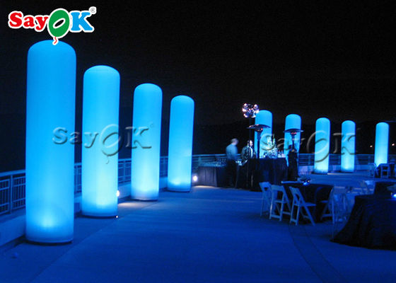 オーダーメイド LED 充電式柱柱 結婚式 / ステージ / パーティー入口飾り